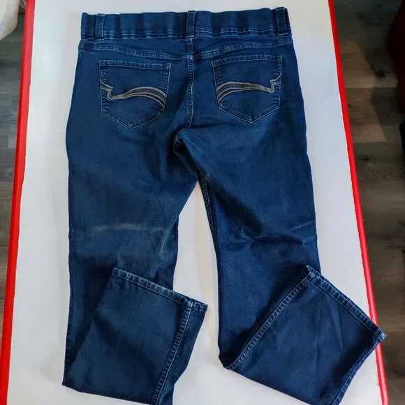 Lee Rider jeans denim blue women's waist size 18 - Picture 3 of 12